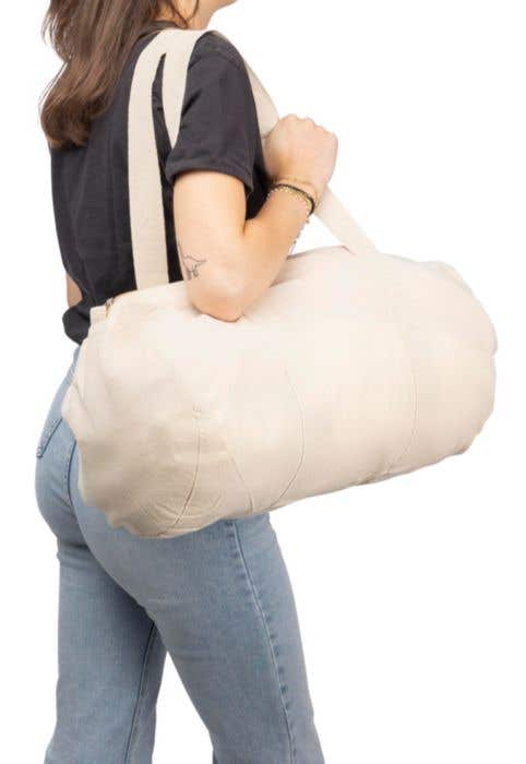 Sporttas Duffle Lobelia Natural