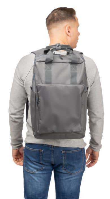 Rugzak Jalapa | 21 L | Gerecycleerd | Laptopvak 16" | Trolleyband