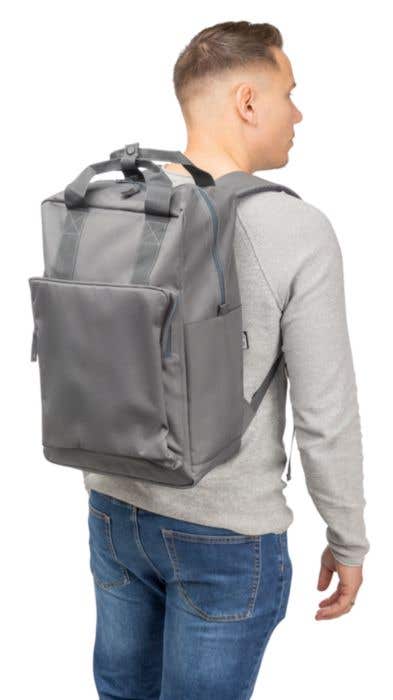 Rugzak Jalapa | 21 L | Gerecycleerd | Laptopvak 16" | Trolleyband