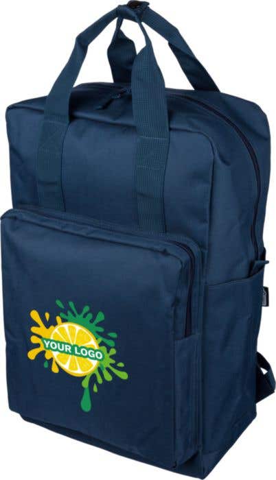 Rugzak Jalapa | 21 L | Gerecycleerd | Laptopvak 16" | Trolleyband