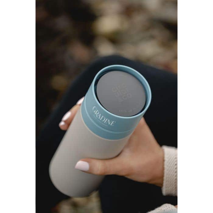 Circular&Co drinkfles | Gerecycleerd | 600 ml | 360° drinkopening