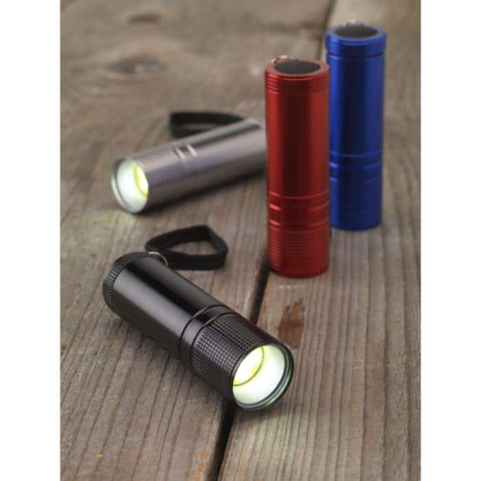 Zaklamp | Aluminium | 1 watt COB LED