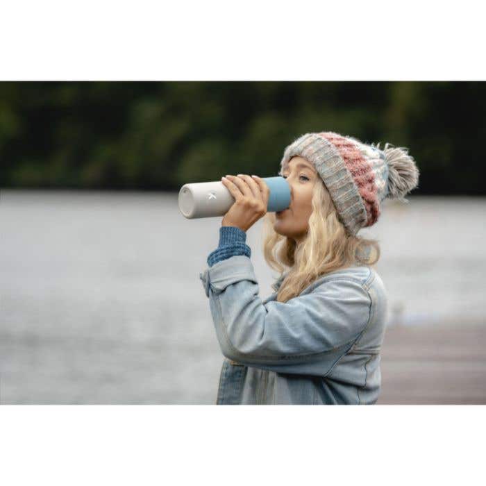 Circular&Co drinkfles | Gerecycleerd | 600 ml | 360° drinkopening