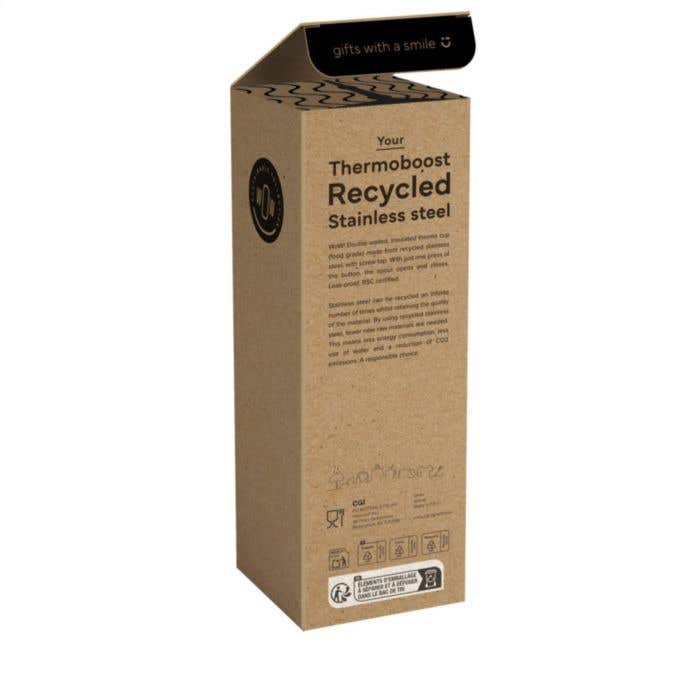 Mug isotherme | Acier inoxydable recyclé | 450 ml | Étanche