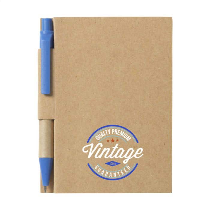 Notitieboekje | Gerecycled | Met balpen | 80 vel