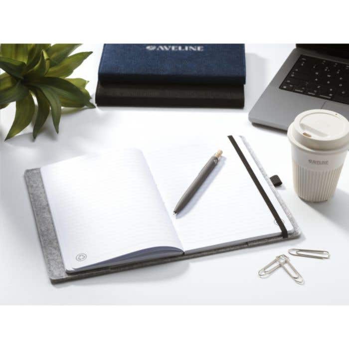 Carnet de notes | Feutre RPET recyclé | A5 | Ligné