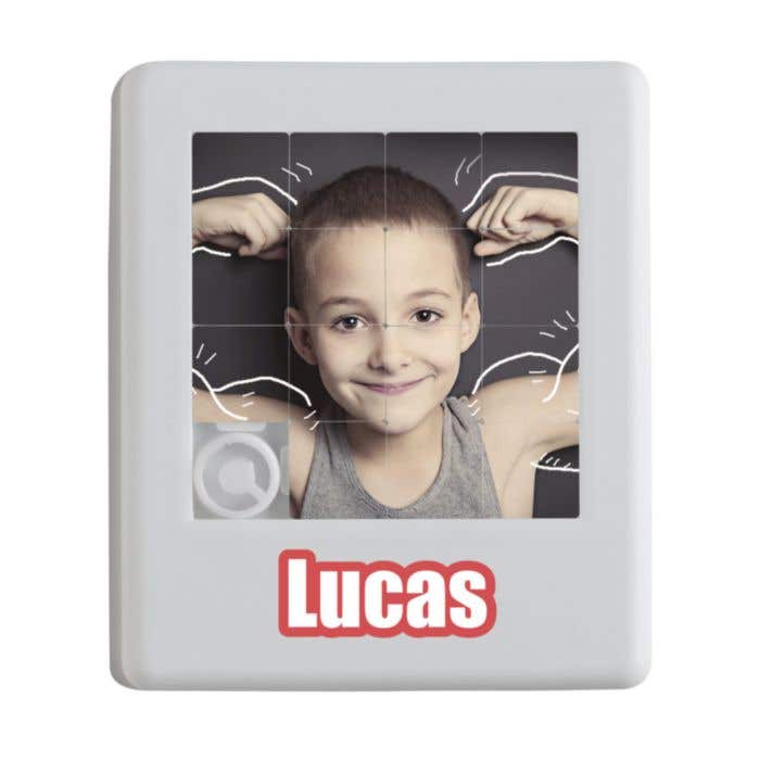 Puzzle coulissant Shuffle | 9 tuiles | Imprimable en quadrichromie