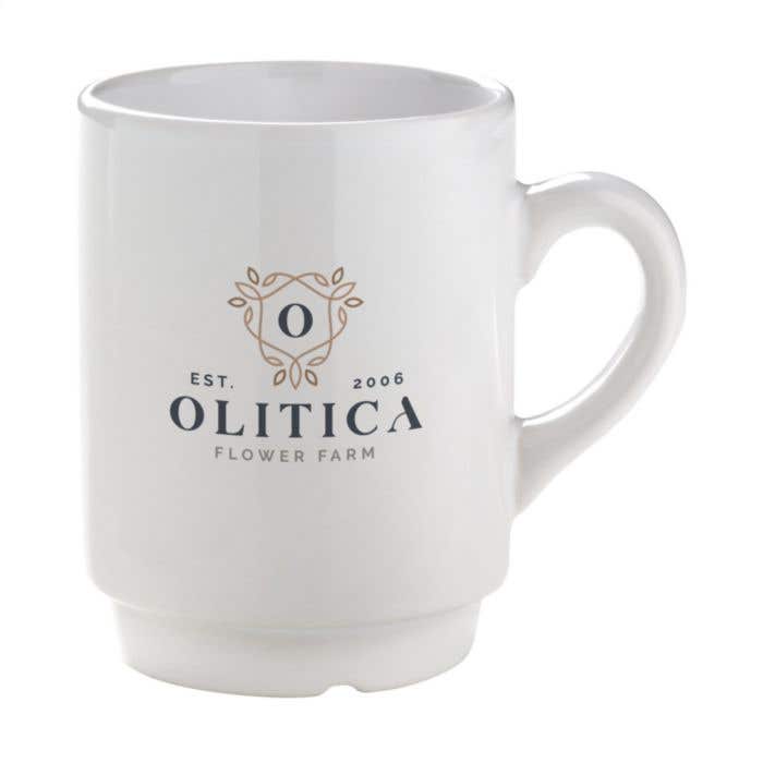 Mug distributeur | Céramique | 185 ml | Empilable