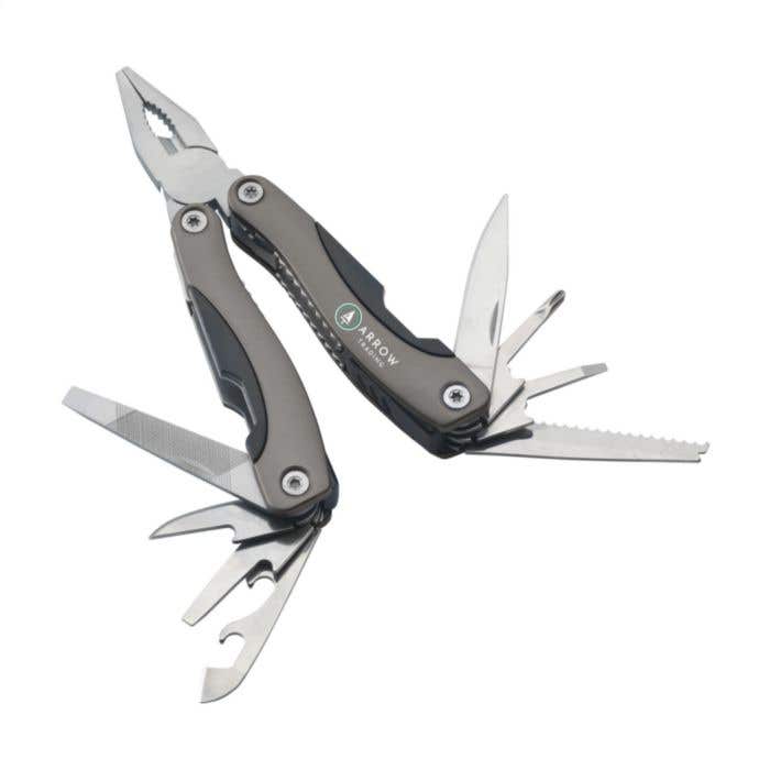 Pince multifonction MicroTool | 13 fonctions | Inox | Avec étui