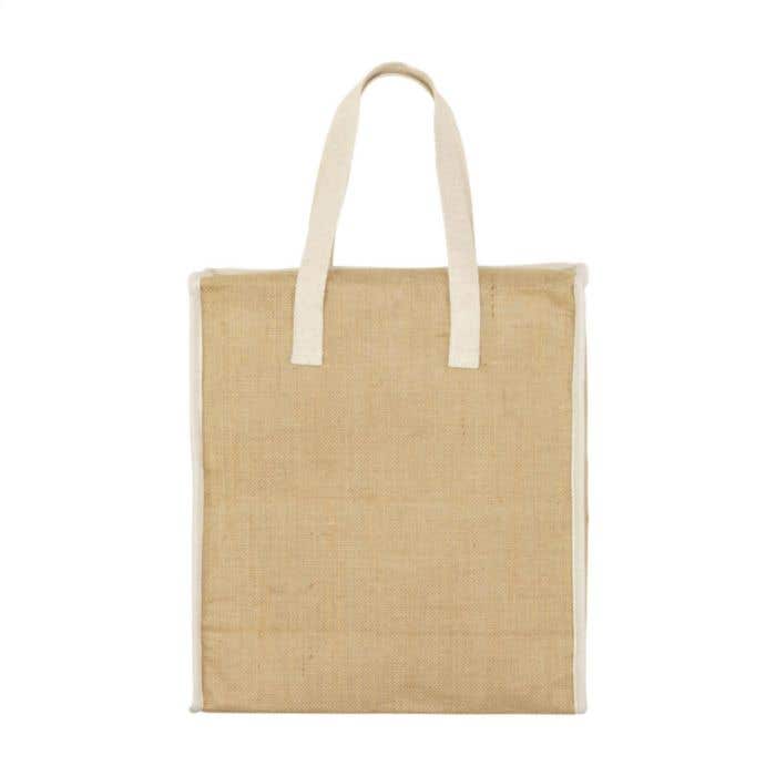 Sac isotherme Mumbai | Jute | 24 L | Poche latérale