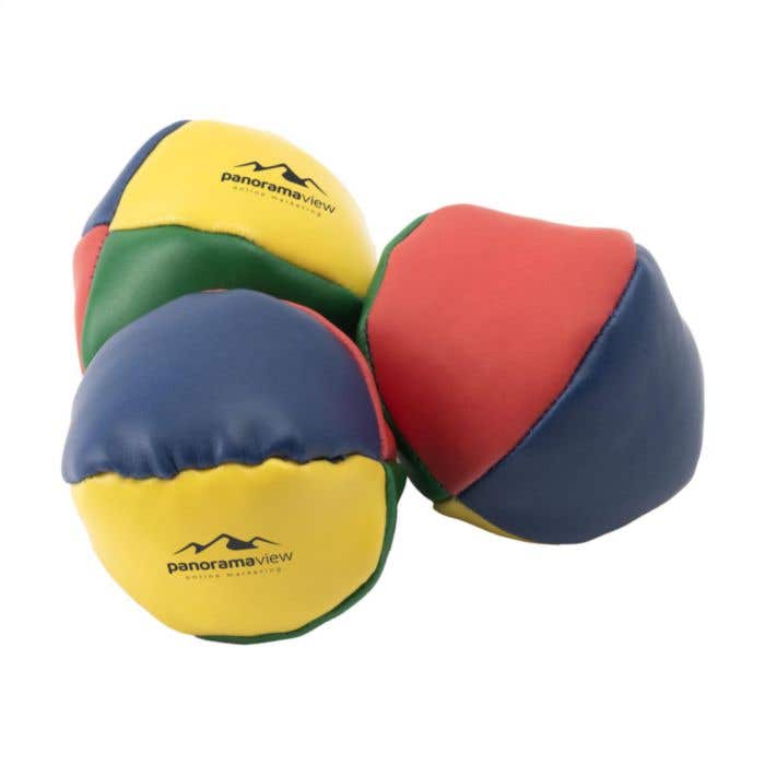Set de jonglage | 3 balles | Avec tube