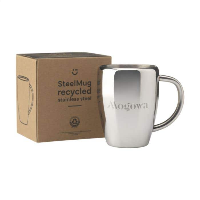 Mok | Gerecycled RVS | 220 ml | Dubbelwandig