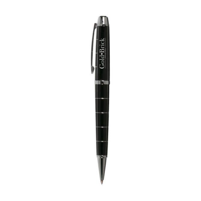 Stylo à bille Luxor | Mécanisme rotatif à clic | Accents métalliques
