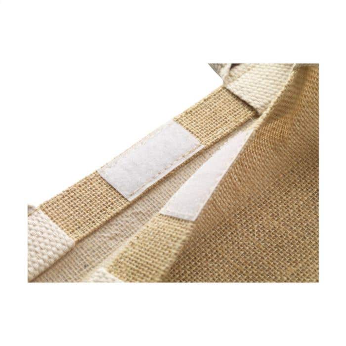 Draagtas Gerano | Jute | 25 l | Gelamineerde binnenzijde