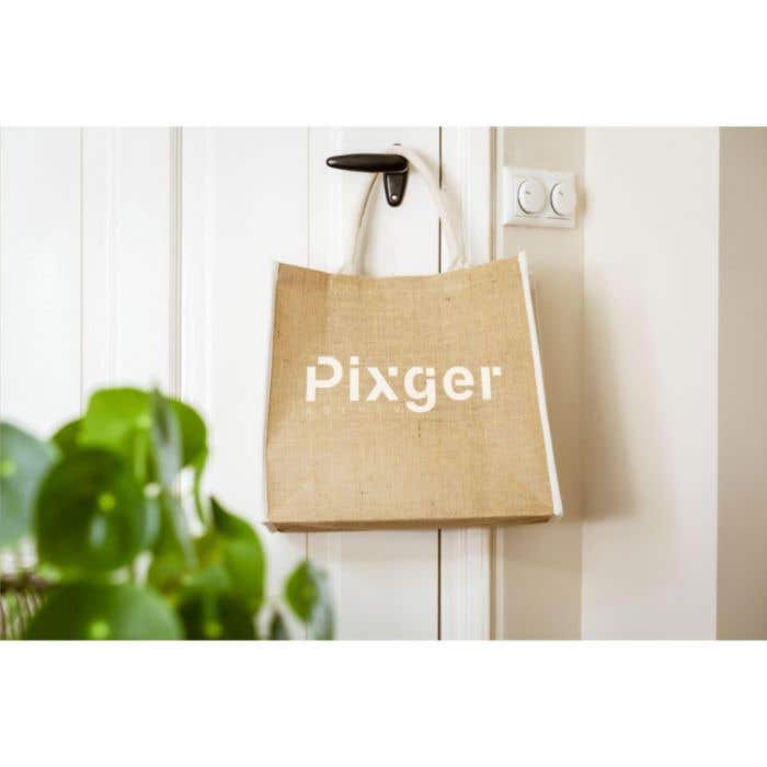 Sac à provisions Gerano | Jute | 25 l | Intérieur laminé