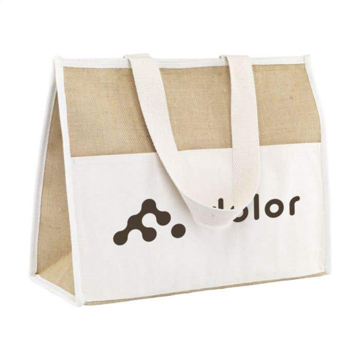 Sac shopping | Jute & Coton | 28 l | Fonction isotherme