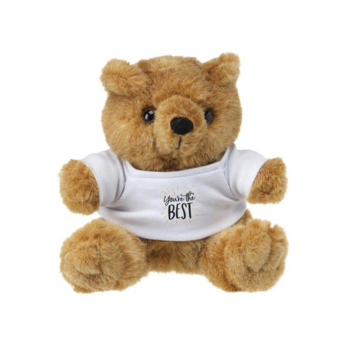 Ours en peluche | Avec T-shirt | Personnalisable