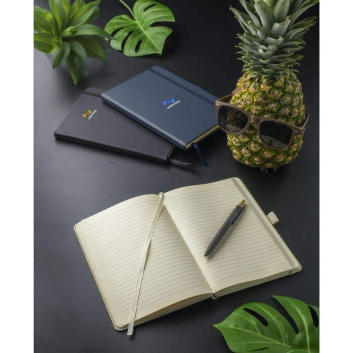 Notitieboek | Ananas-imitatieleer | A5 | Gelinieerd
