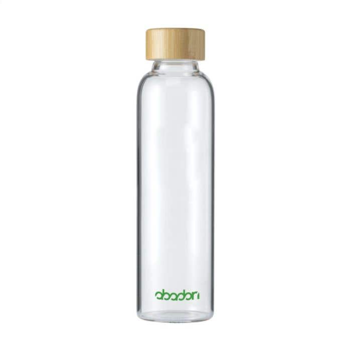Drinkfles | Glas | 500 ml | Bamboe dop