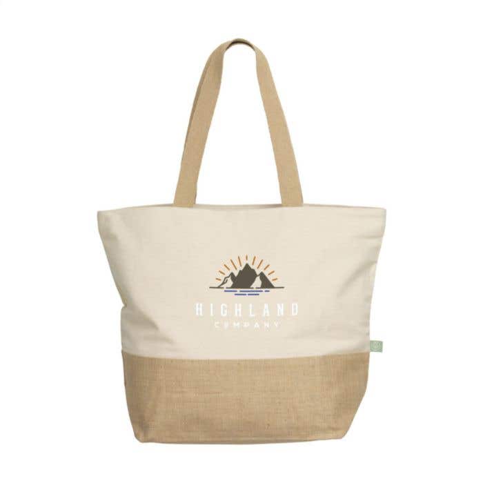Sac de plage | Jute et coton organique | 30 l