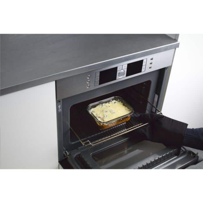 Boîte à lunch | Verre borosilicate | Couvercle en bambou