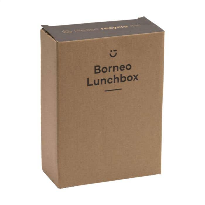 Boîte à lunch | Verre borosilicate | Couvercle en bambou