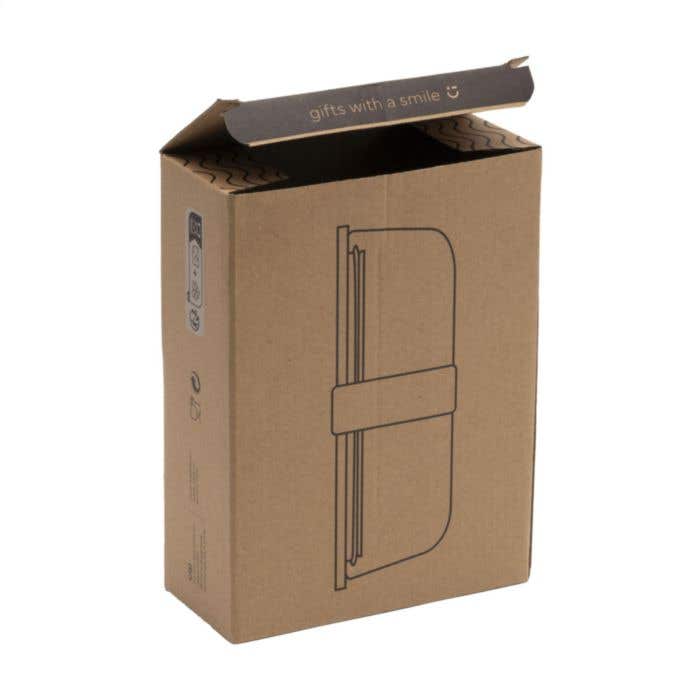 Boîte à lunch | Verre borosilicate | Couvercle en bambou