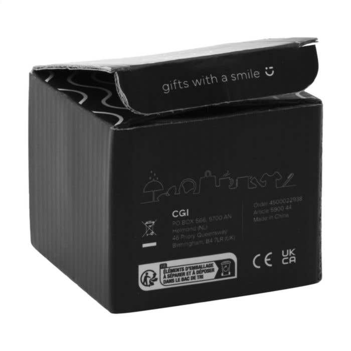 Haut-parleur Bluetooth | Bambou | 3W | Lumière d'ambiance