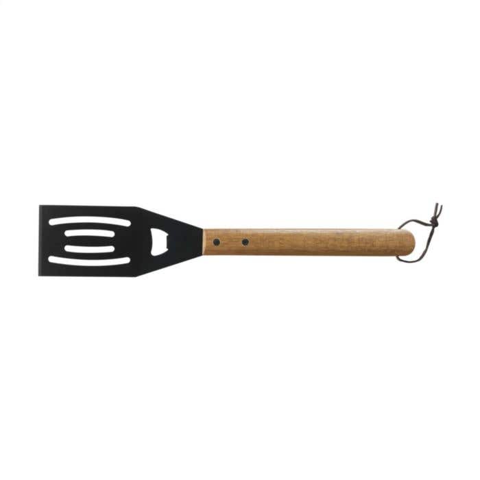 Set barbecue Asado | 4 pièces | Bois d'acacia | Avec étui