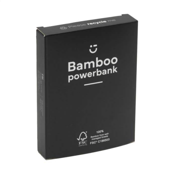 Powerbank | Bamboe | 4000 mAh