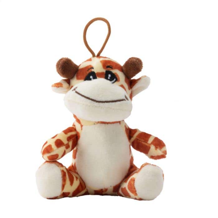 Girafe en peluche | Peluche | Avec boucle de suspension