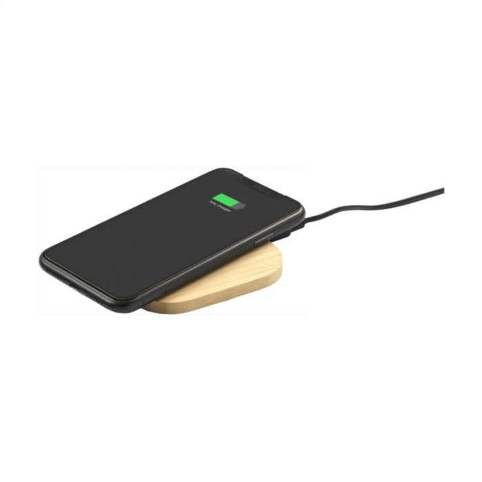 Draadloze oplader | Bamboe | 15W