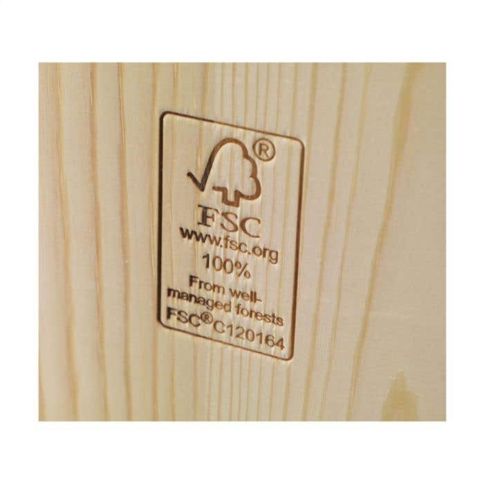 Rackpack Wine Truck | Bois de pin FSC® | Caisse à vin pour 1 bouteille