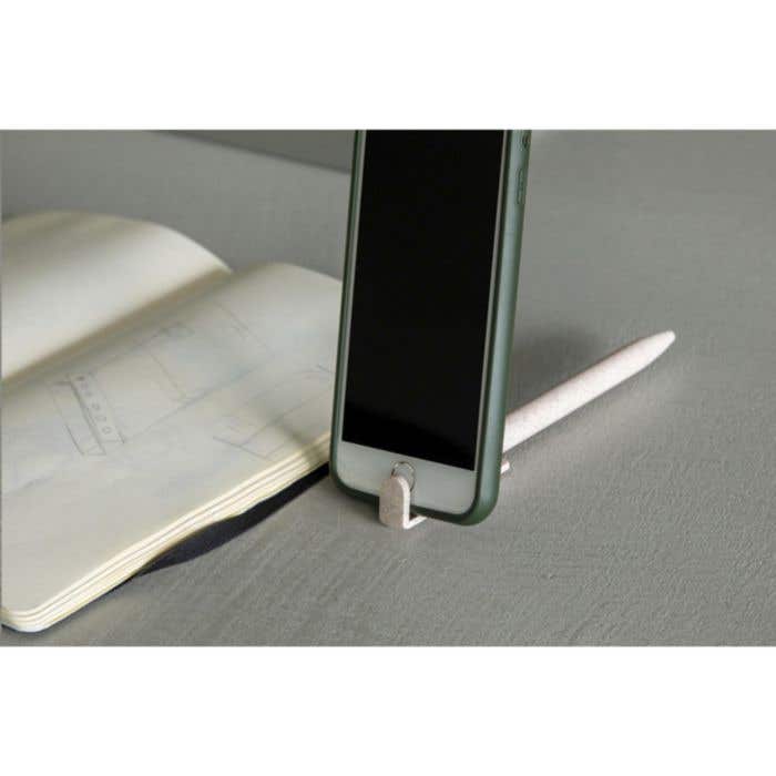 Stylo à bille | Paille de blé | Support téléphone
