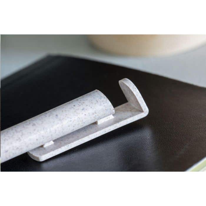 Stylo à bille | Paille de blé | Support téléphone