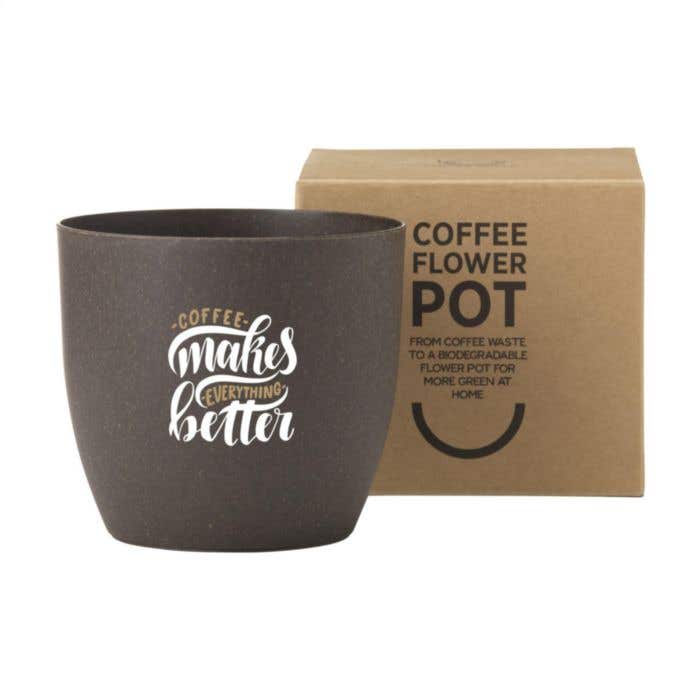 Bloempot | Koffiedik | Composteerbaar