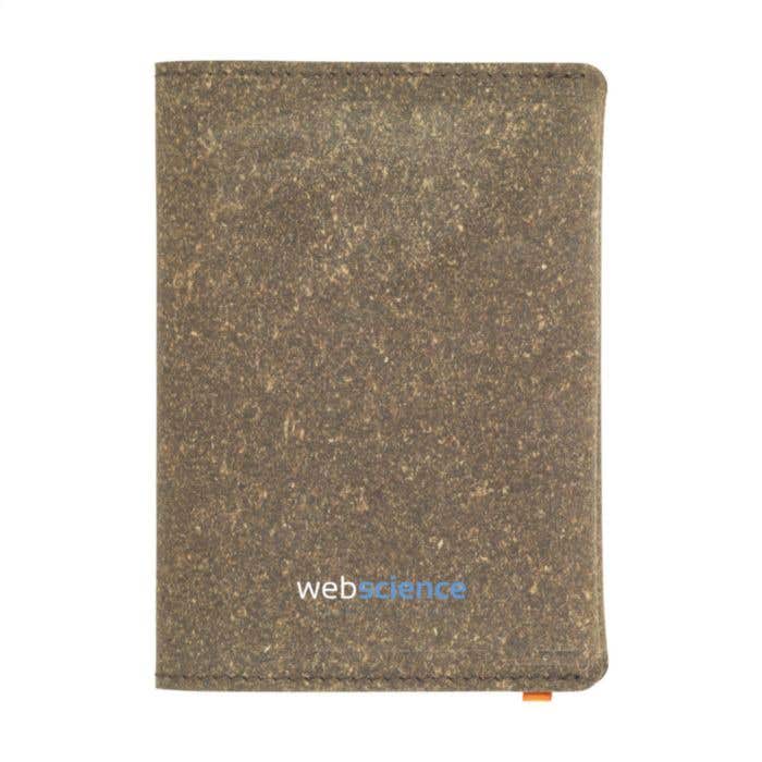 Etui à passeport Recycled Leather Passport Holder