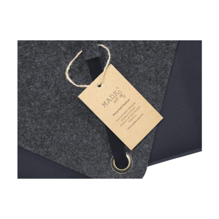 Sacoche PC Recycled Felt & Apple Leather (15 inch)