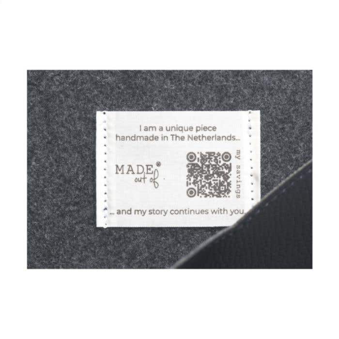 Sacoche PC Recycled Felt & Apple Leather (15 inch)