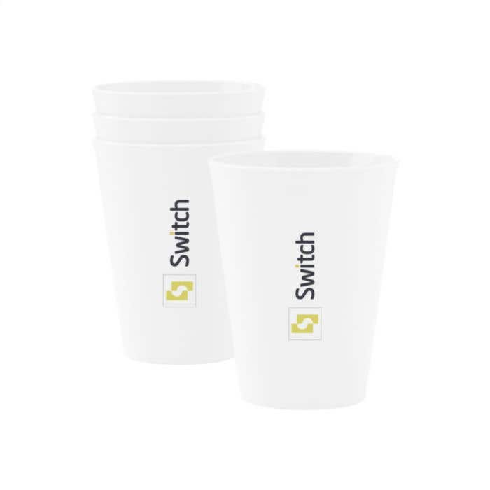 Gobelet | Canne à sucre | 200 ml | Avec couvercle