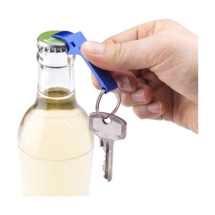 Porte-clés avec ouvre-bouteille | Aluminium recyclé | Certifié GRS