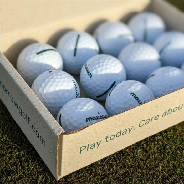 Tomorrow Golf golfballen | Gerecycleerd | 12 stuks