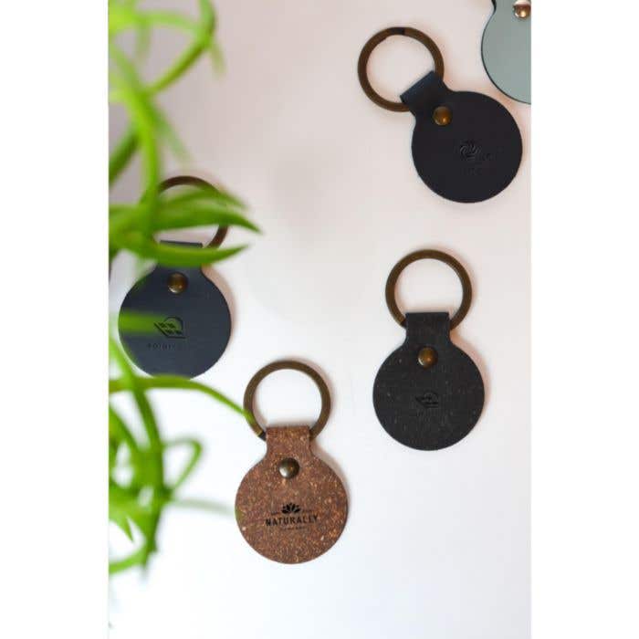 Porte-clés | Cuir recyclé | Design hollandais fait main