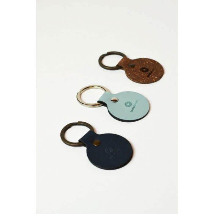 Porte-clés | Cuir recyclé | Design hollandais fait main