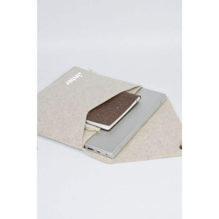 Housse pour ordinateur portable | Feutre de laine recyclé | 14 pouces