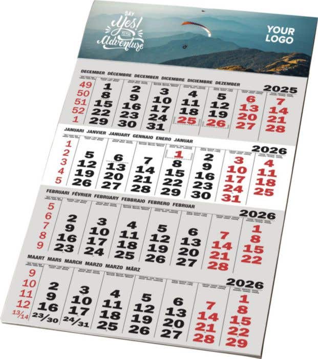Calendrier 4 mois Budget