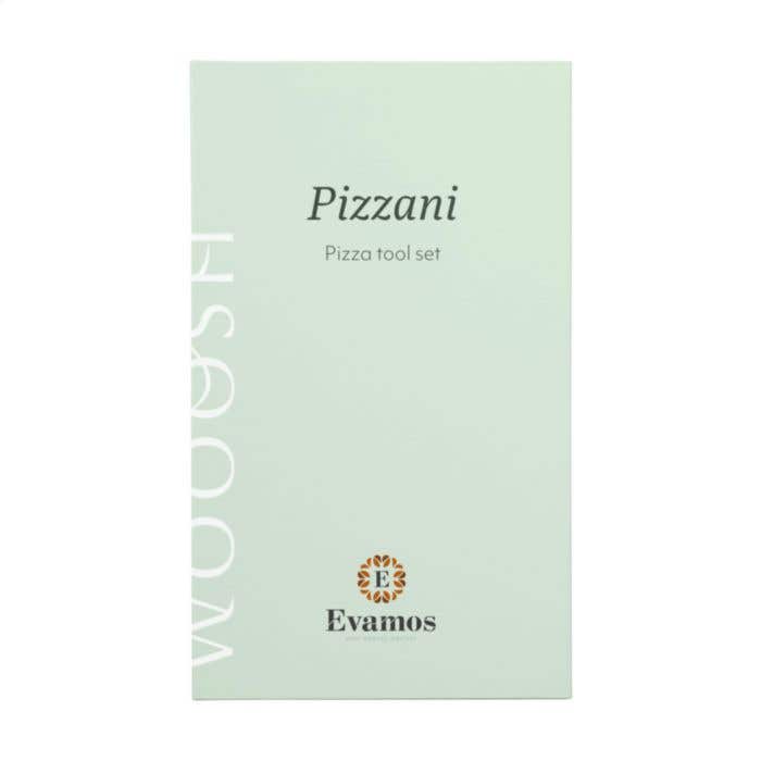 Set à pizza Wooosh | Bois de hêtre FSC | Couteau et roulette