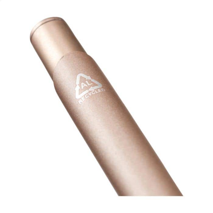 Balpen | Gerecycled aluminium | Blauwschrijvend