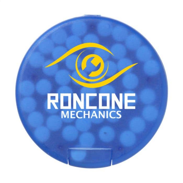 Pepermuntdispenser | Suikervrij | Circa 55 pepermuntjes