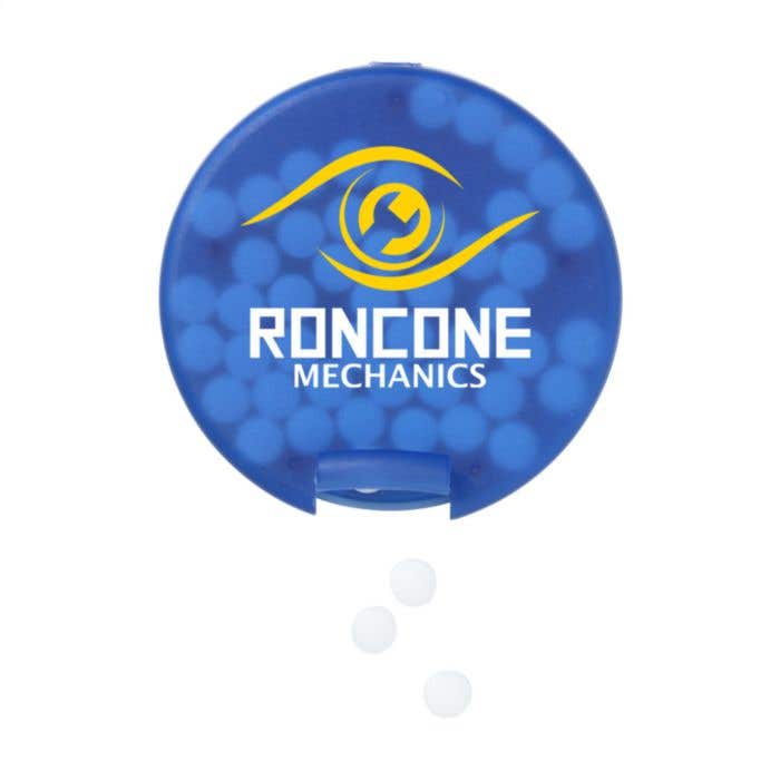 Pepermuntdispenser | Suikervrij | Circa 55 pepermuntjes